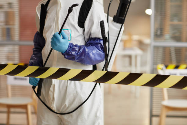 Professional Biohazard technician working in Woodstock, NH